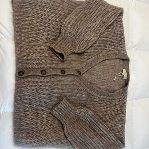Sezane Achille Cardigan Beige - Size S